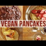 3 VEGAN PANCAKE RECIPES