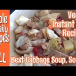 Best Cabbage Soup Ever, So Far-Vegan Instant Pot Recipe