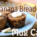 College Dorm Recipes: Vegan Banana Bread Mug Cake w/ The Edgy Veg