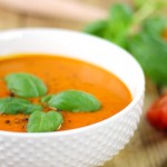 Creamy Roasted Red Pepper Tomato Soup | Healthy Vegan Recipes