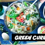 DAY #26|| VEGAN GREEN CURRY RECIPE + FOOD HAUL