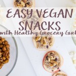 Easy Healthy Vegan Snack Recipes | Collab with Healthy Grocery Girl