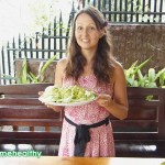 Easy Raw Food Vegan Recipe: Cucumber Noodles With Creamy Avocado Dressing