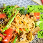 Healthy Vegan Gluten-Free Teriyaki Noodles & Vegetables Stir Fry ¡ Vegan Recipes