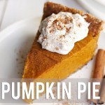How to Make Pumpkin Pie | EASY + VEGAN RECIPE
