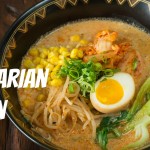 How To Make Vegetarian Ramen (Recipe) ãã¸ã¿ãªãã³ã©ã¼ã¡ã³ã®ä½ãæ¹ï¼ã¬ã·ãï¼