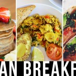 Vegan Breakfast Ideas ¡ Oatmeal Pancakes, Tofu Scramble, Burrito Wrap ¡ Vegan Recipes