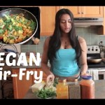 Vegan Dinner Spicy Tofu Stir Fry Recipe | Easy & Delicious !